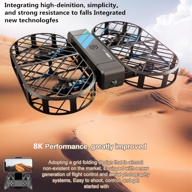Drone Video Production - Kamera HD 8K 360 ° Perlindungan