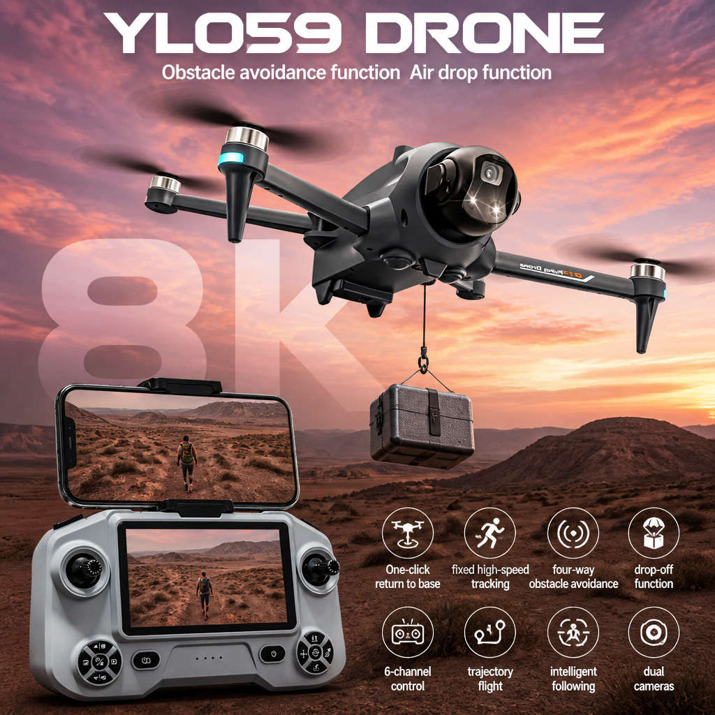 Drone Surveying - Drone YL059 BARU GPS Kembali Otomatis