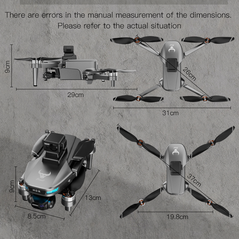 Baimu Drone RC kamera FPV 8K p - Drone Surveying ulasan dan harga