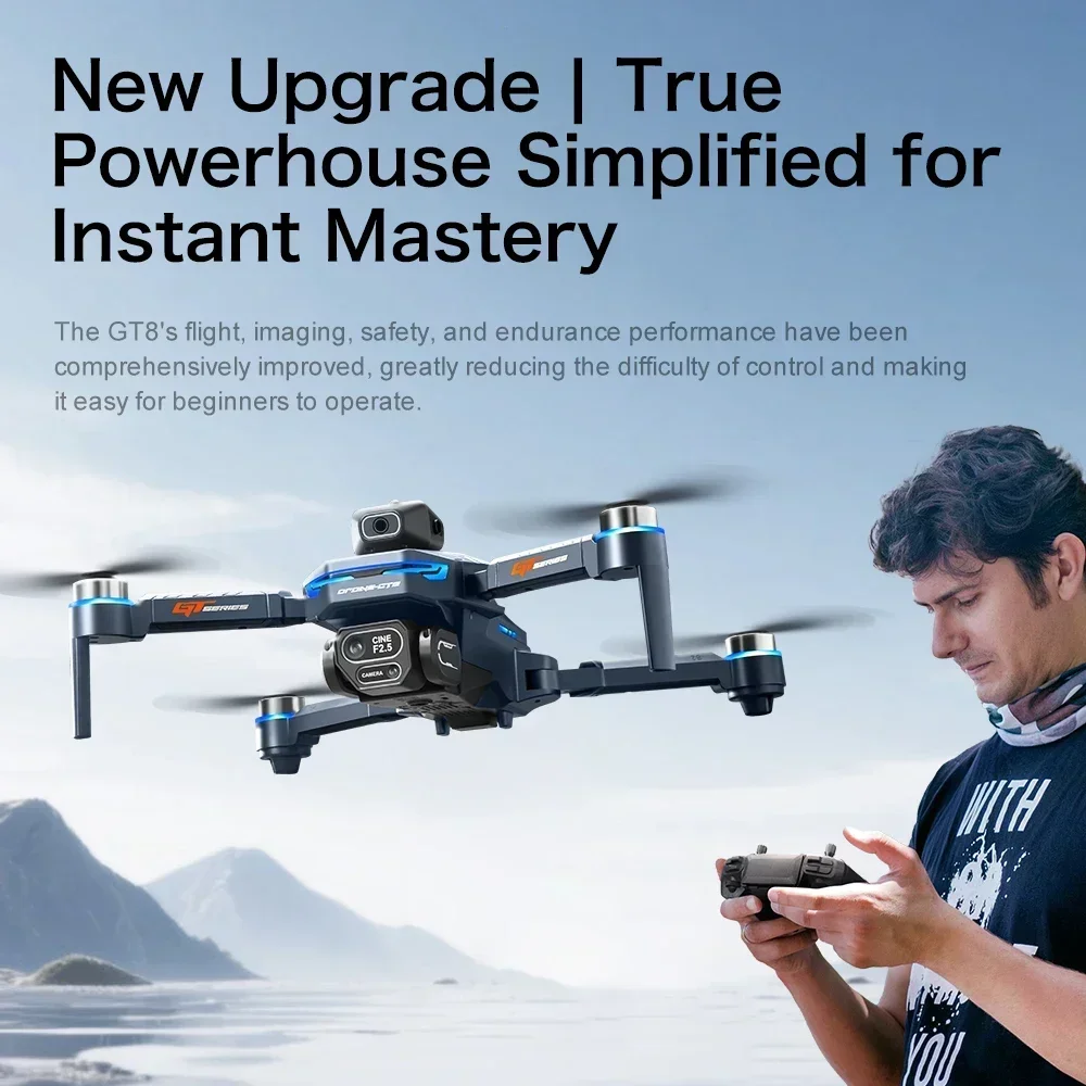 Drone 4K HD GT8 Kamera Menghin - Drone Photogrammetry ulasan dan harga