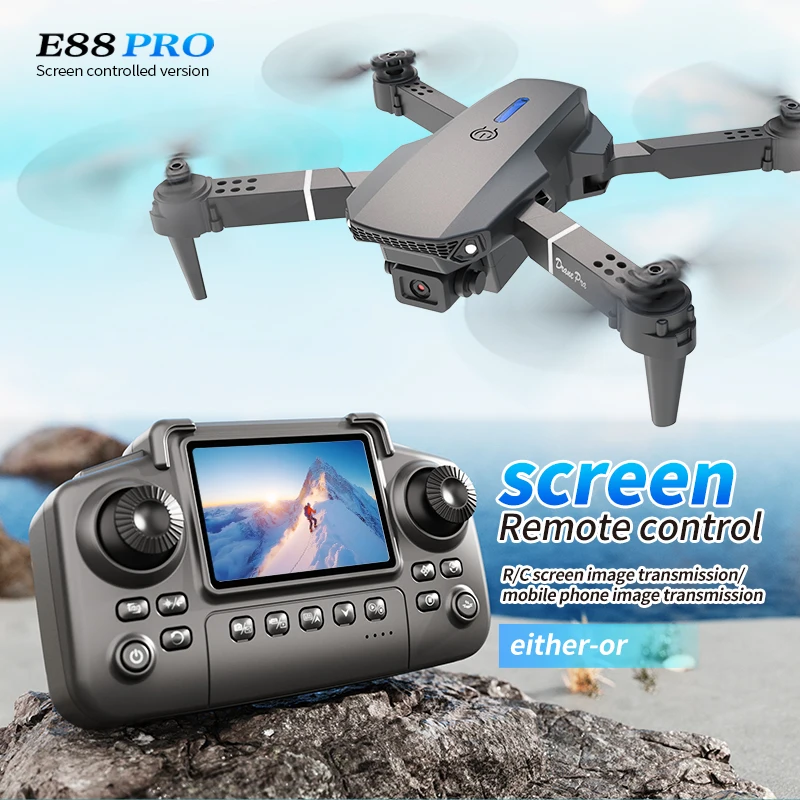 Drone Profesional E88 PRO deng - Drone Surveying ulasan dan harga