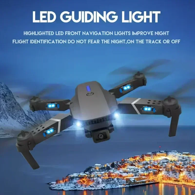 E88 Pro Drone FPV kamera sudut - Drone Cinematic ulasan dan harga