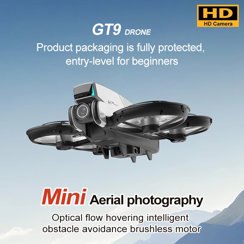 Drone RC Lipat GT9 GPS Asli de - Drone Cinematic ulasan dan harga
